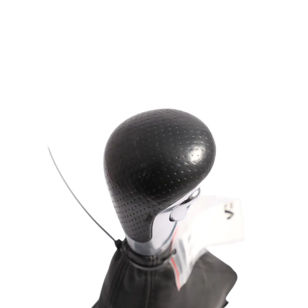 Audi A3 8P Gear Selector Lever Cover Knob Automatic Leather Black - SKU RHD-8P2713139Q - Part number 8P2713139Q