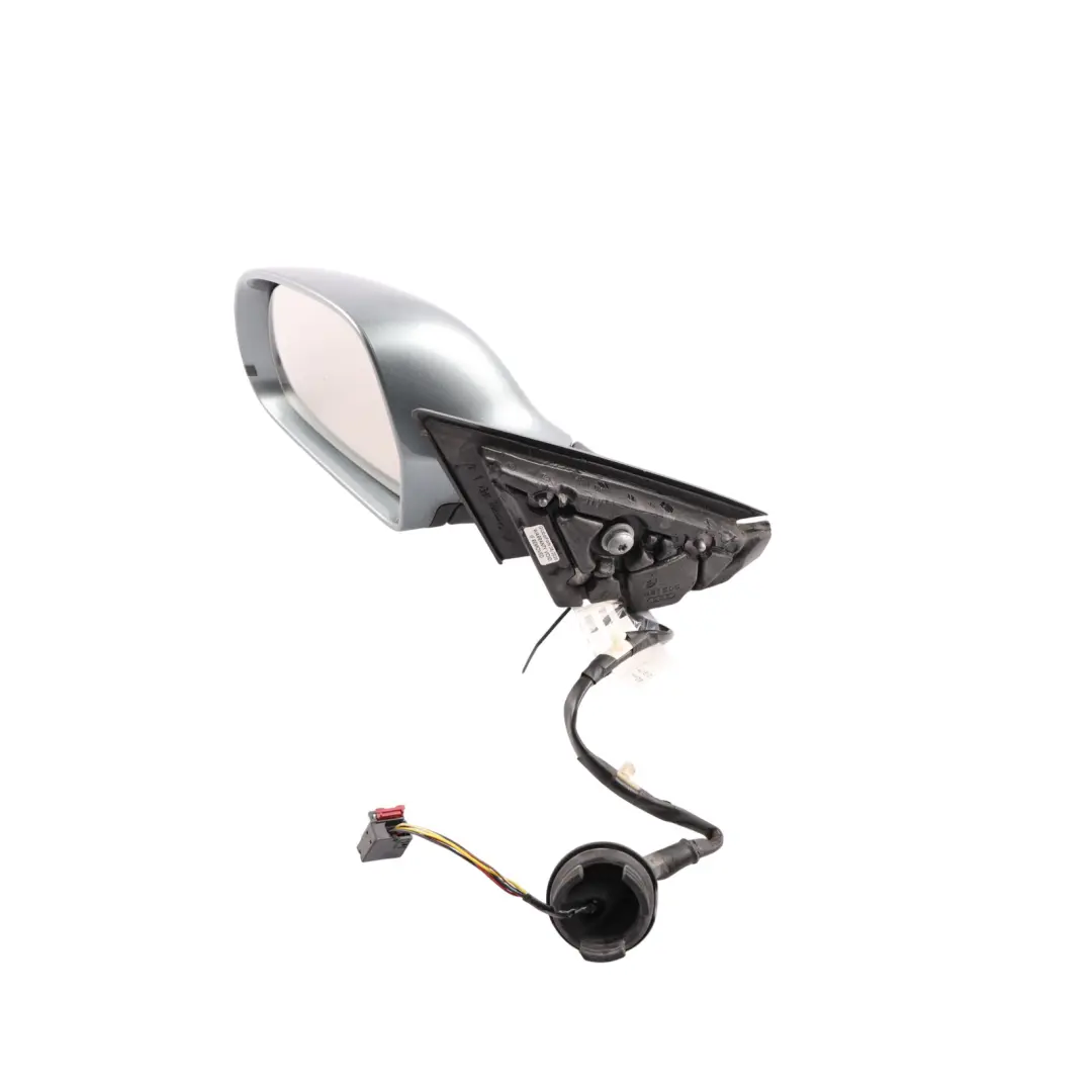 Audi A3 8P Door Wing Mirror Left N/S Outside Condor Grey - Y7E - SKU RHD-8P2858531EB-CGR1 - Part number 8P2858531EB