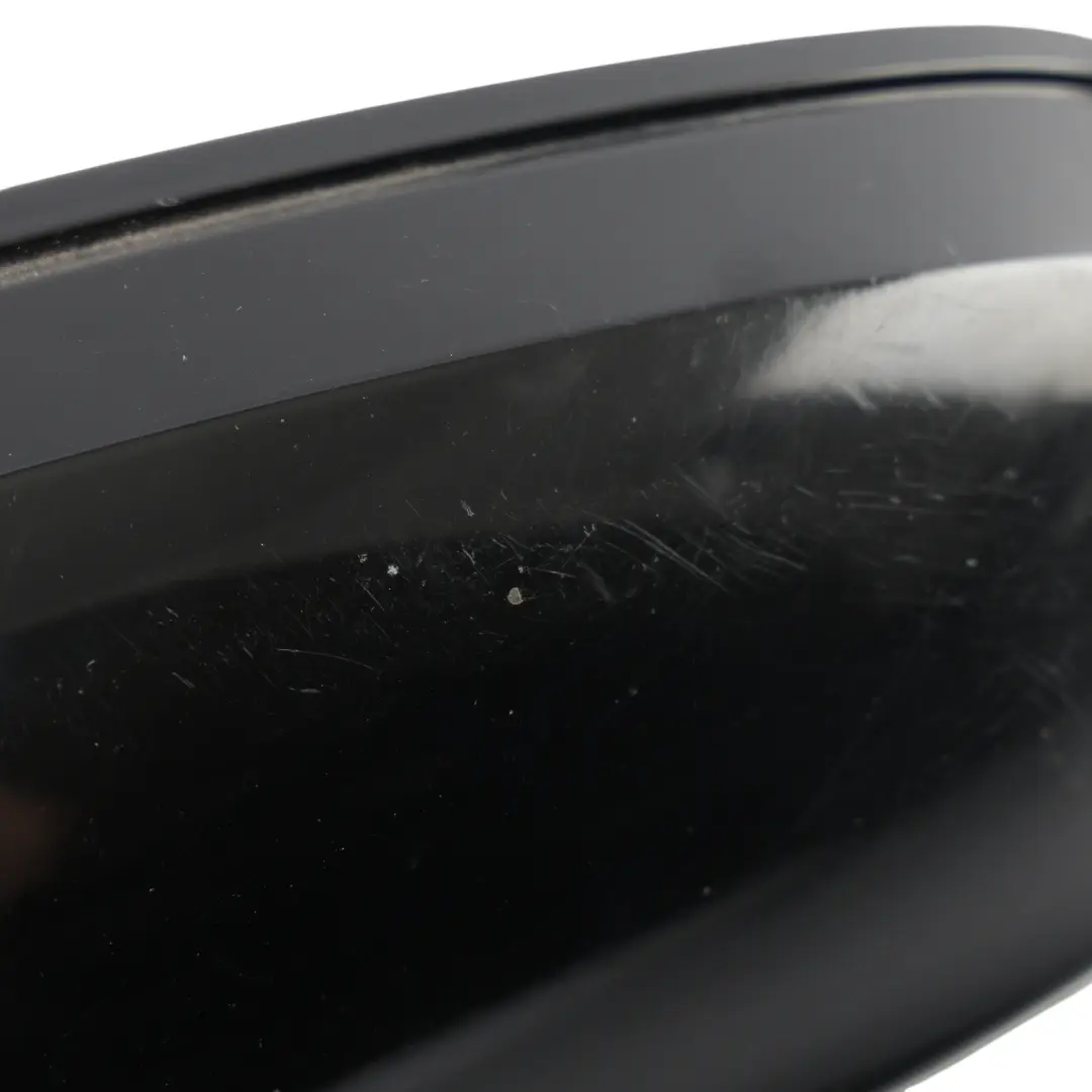 Audi A3 8P Electric Wing Mirror Left N/S Brilliant Black Y9B - SKU RHD-8P2858531GB-BBL - Part number 8P2858531GB