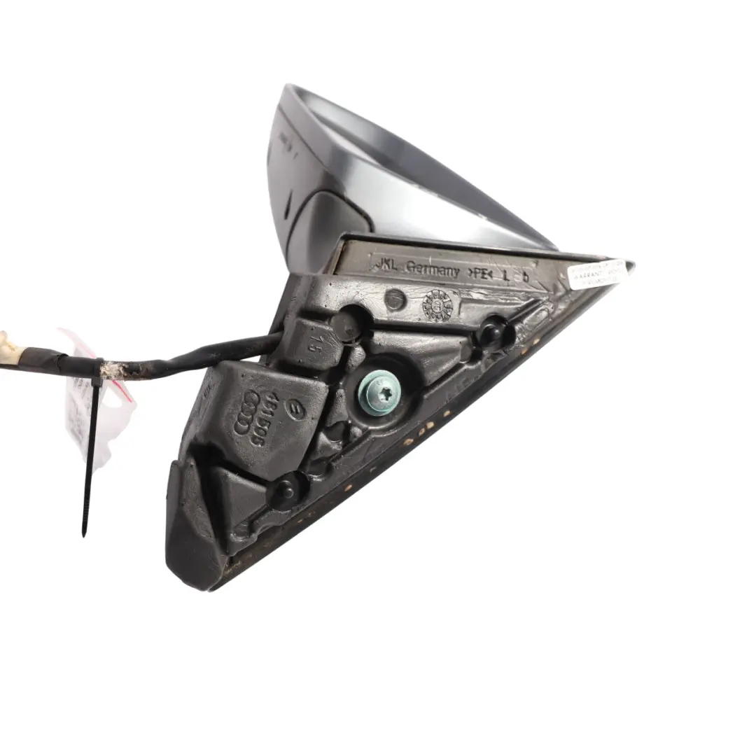 Audi A3 8P Side View Wing Mirror Electric Outside Door Left N/S Dolphin Grey-X7Z - SKU RHD-8P2858531L-DGM - Part number 8P2858531L