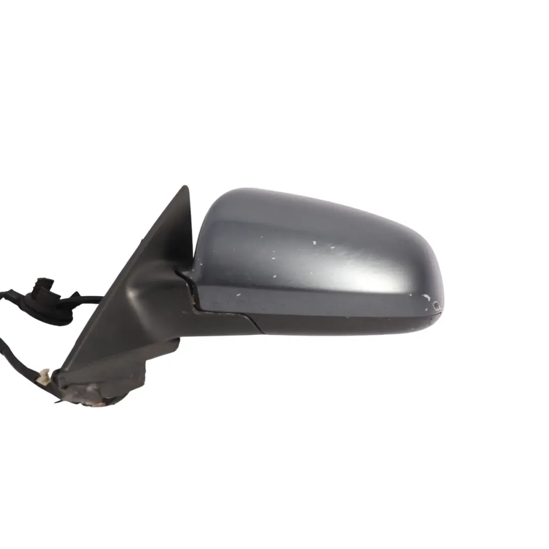 Audi A3 8P Side View Wing Mirror Electric Outside Door Left N/S Dolphin Grey-X7Z - SKU RHD-8P2858531L-DGM - Part number 8P2858531L