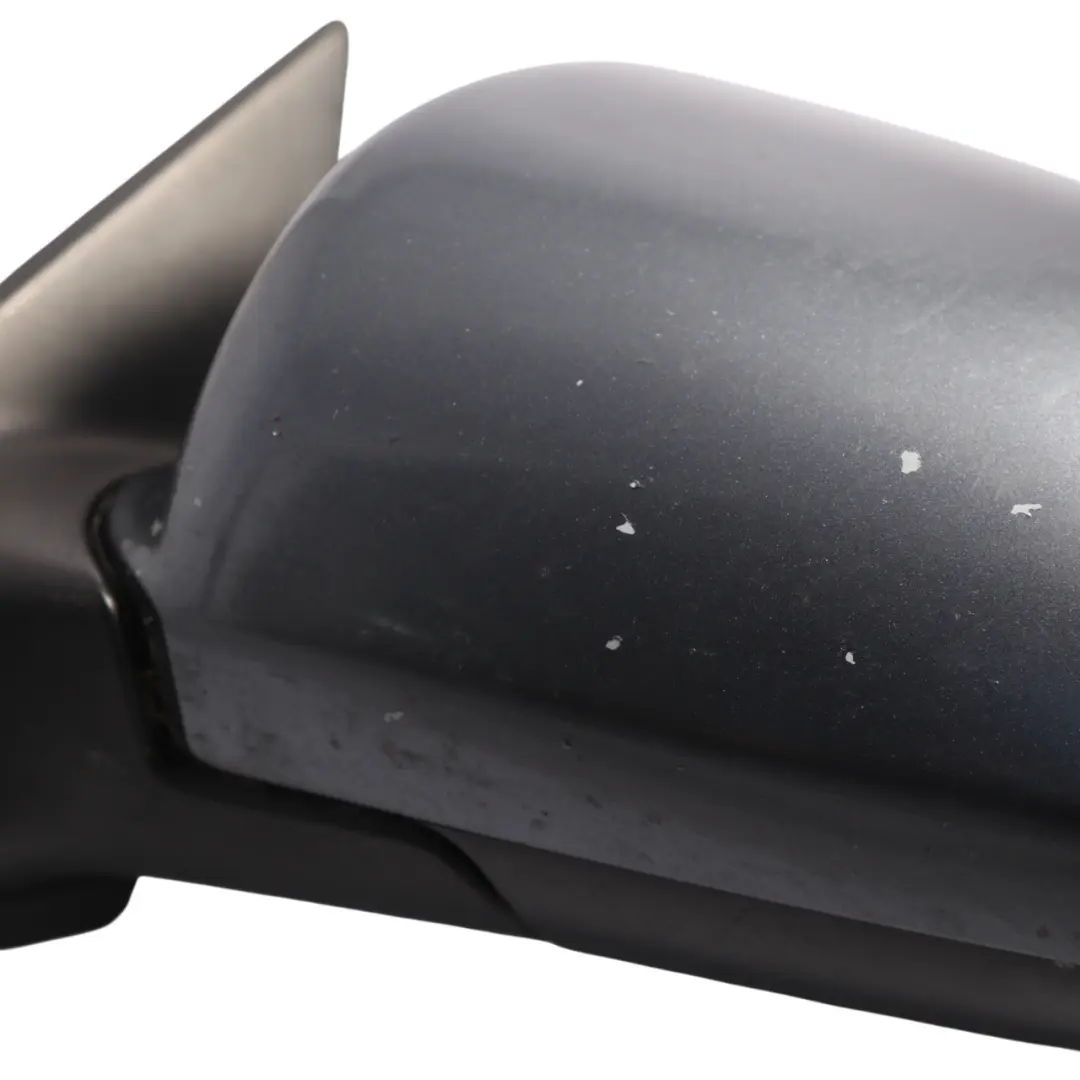 Audi A3 8P Side View Wing Mirror Electric Outside Door Left N/S Dolphin Grey-X7Z - SKU RHD-8P2858531L-DGM - Part number 8P2858531L