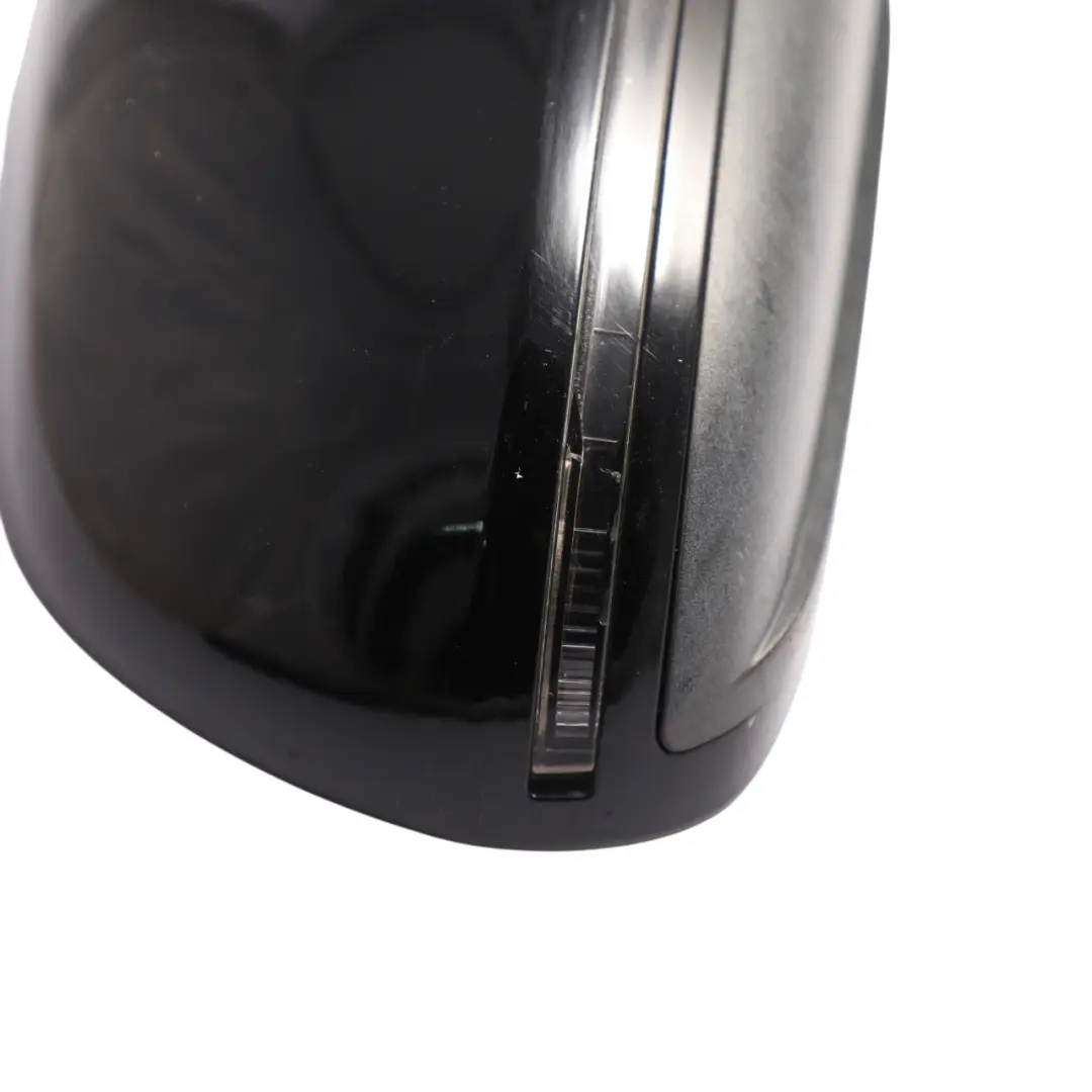 Audi A3 8P Wing Mirror Electric Right O/S Brilliant Black - Y9B - SKU RHD-8P2858532DB-BBL - Part number 8P2858532DB