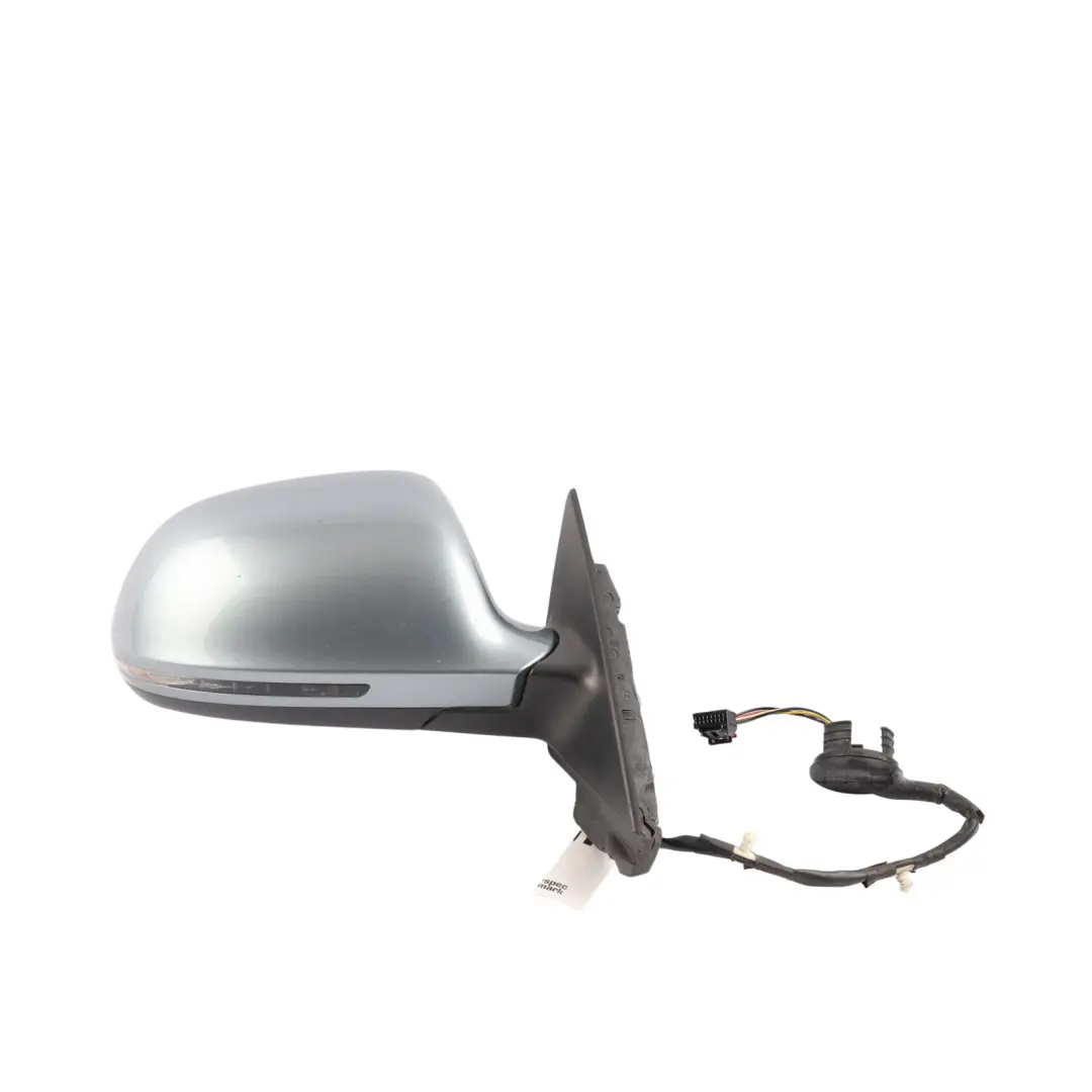 Audi A3 8P Door Wing Mirror Electric Right O/S Condor Grey Metallic - Y7E - SKU RHD-8P2858532EB-CGR - Part number 8P2858532EB