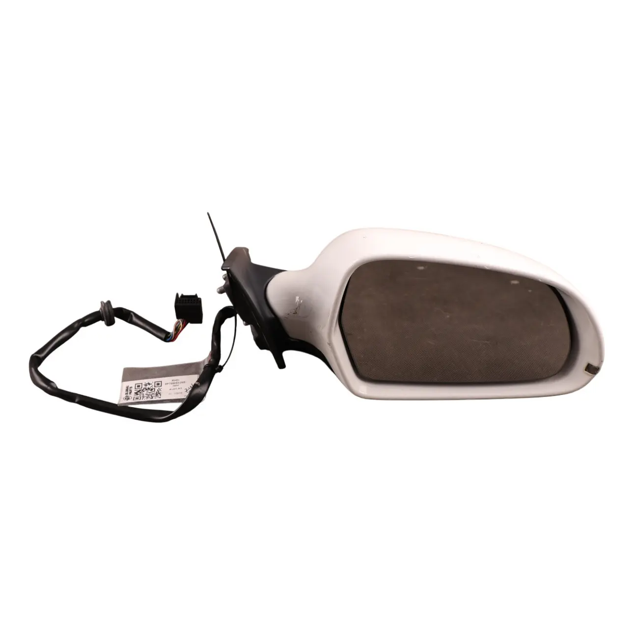 Audi A3 8P Wing Mirror Door Electric Right O/S Ibis White - Y9C 8P7858532E