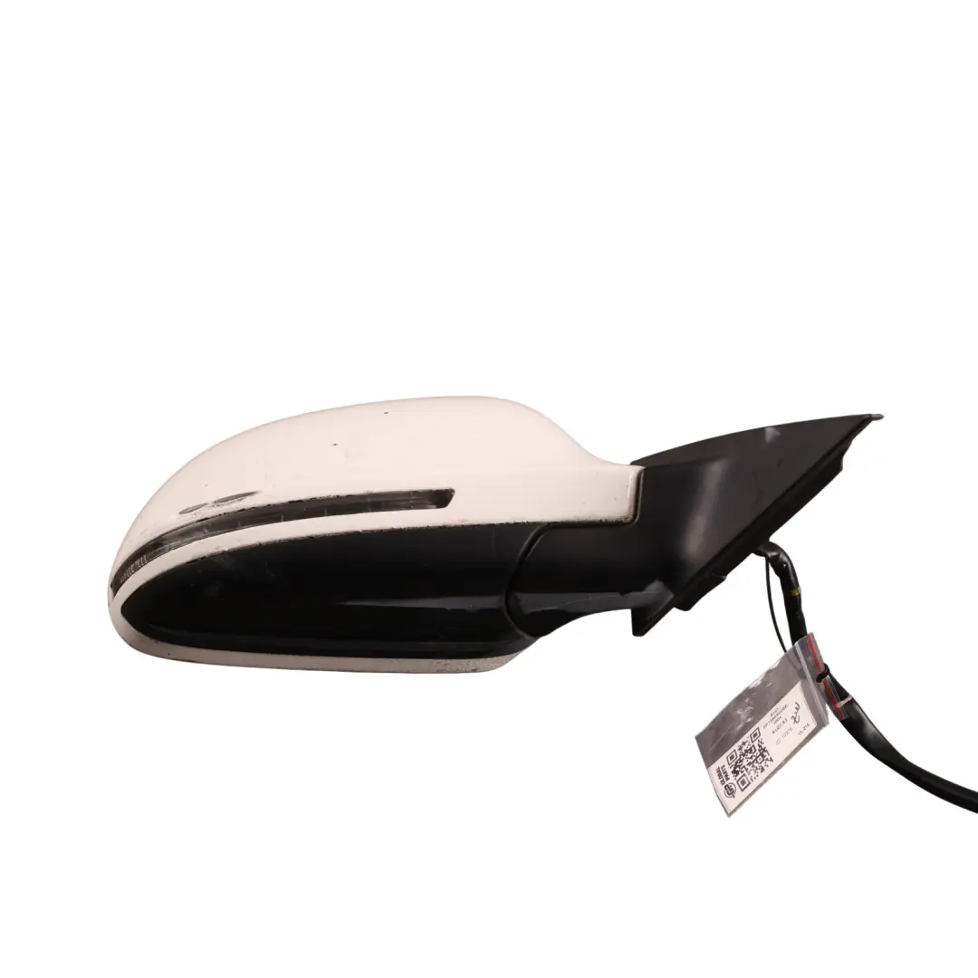 Audi A3 8P Wing Mirror Door Electric Right O/S Ibis White - Y9C 8P7858532E - SKU RHD-8P7858532BE-IWH - Part number 8P7858532BE