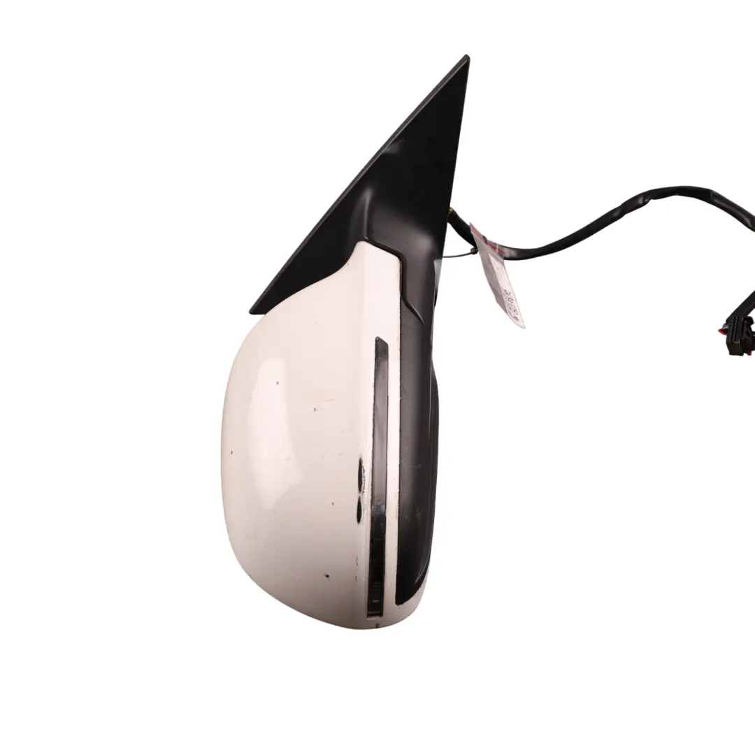 Audi A3 8P Wing Mirror Door Electric Right O/S Ibis White - Y9C 8P7858532E - SKU RHD-8P7858532BE-IWH - Part number 8P7858532BE