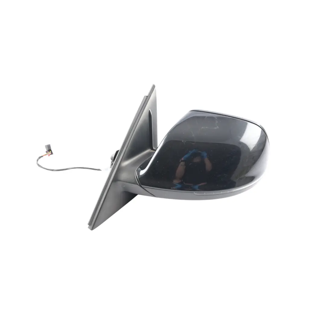Audi Q5 8R Electric Mirror Wing Glass Left N/S Phantom Black - Z9Y - SKU RHD-8R2857409F-PHB1 - Part number 8R2857409F