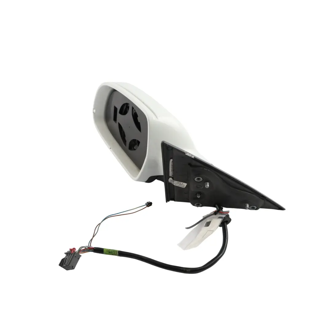 Door Wing Mirror Electric Left N/S Glacier White Pearl - S9R to Audi A5 8T with Part number 8T2857409AJ Audi A5 8T Door Wing Mirror Electric Left N/S Glacier White Pearl - S9R - SKU RHD-8T2857409AJ-MGW - Part number 8T2857409AJ