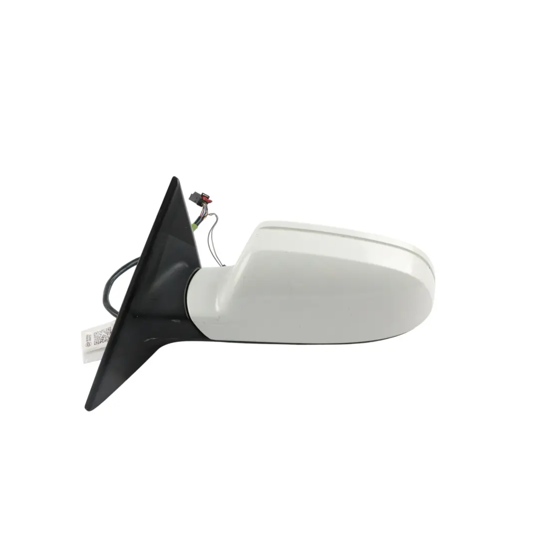 Audi A5 8T Door Wing Mirror Electric Left N/S Glacier White Pearl - S9R - SKU RHD-8T2857409AJ-MGW - Part number 8T2857409AJ