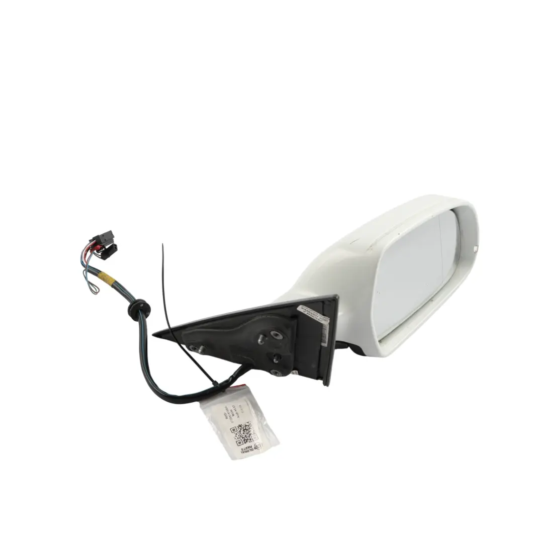 Audi A5 8T Door Wing Mirror Electric Right O/S Glacier White Pearl - S9R - SKU RHD-8T2857410AH-MGW - Part number 8T2857410AH