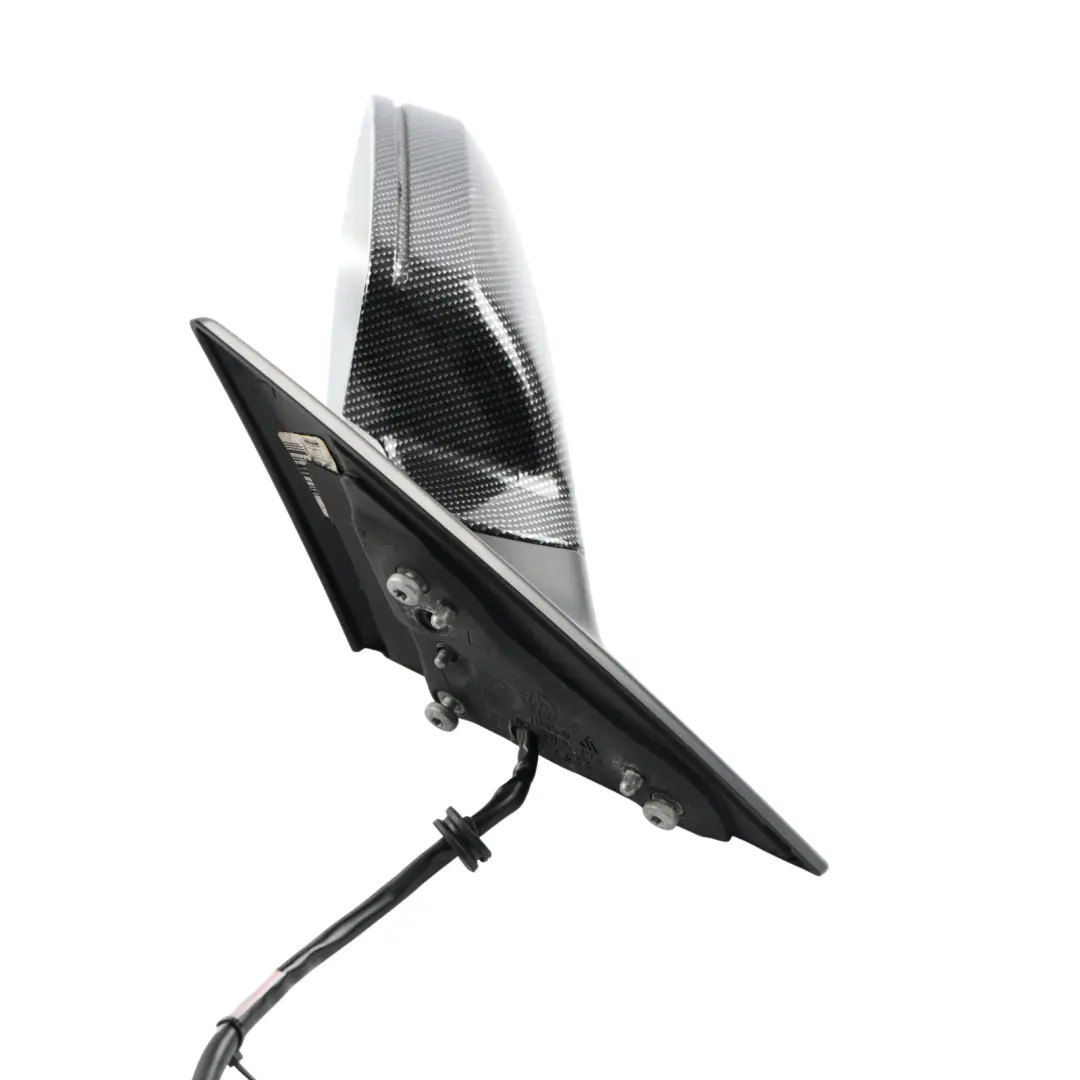 Audi A5 8T Wing Mirror Left Door N/S Ice Silver Metallic - X7W - SKU RHD-8T8857409J-ICS - Part number 8T8857409J