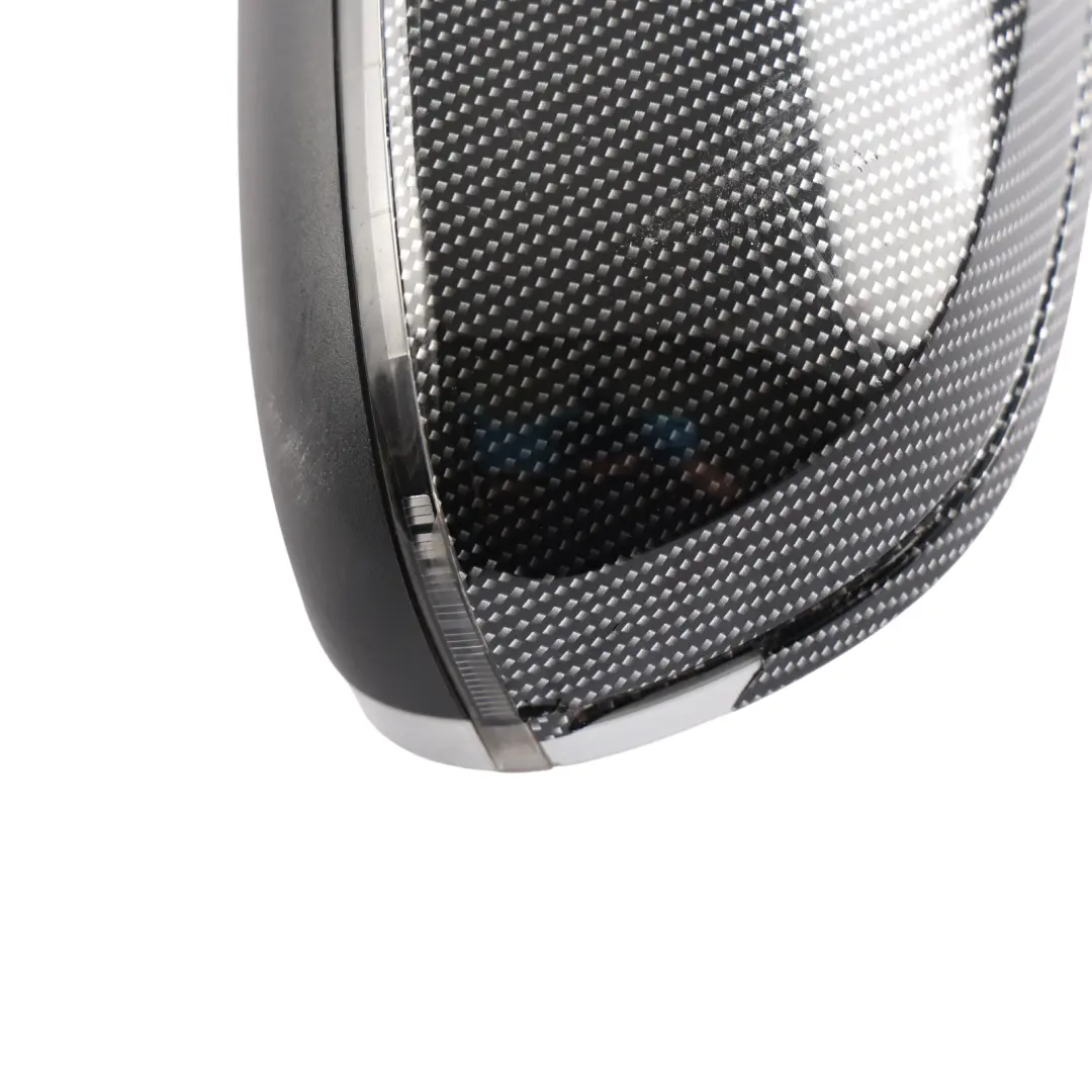 Audi A5 8T Wing Mirror Left Door N/S Ice Silver Metallic - X7W - SKU RHD-8T8857409J-ICS - Part number 8T8857409J
