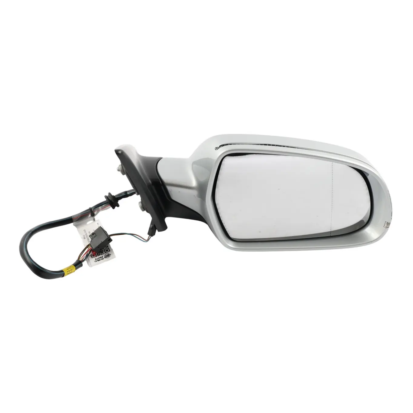 Audi A5 8T Door Wing Mirror Right O/S Ice Silver Metallic - X7W 8T8857410J 