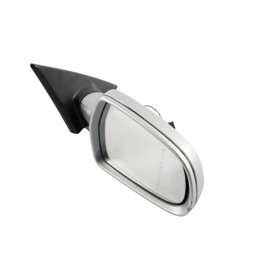 Audi A5 8T Door Wing Mirror Right O/S Ice Silver Metallic - X7W - SKU RHD-8T8857410J-ICS - Part number 8T8857410J