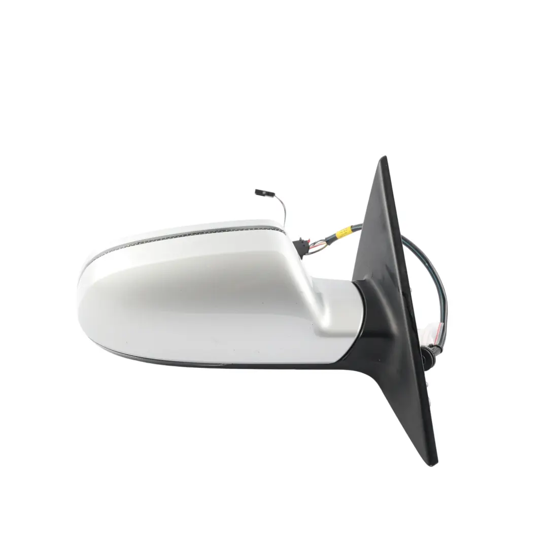 Audi A5 8T Door Wing Mirror Right O/S Ice Silver Metallic - X7W - SKU RHD-8T8857410J-ICS - Part number 8T8857410J