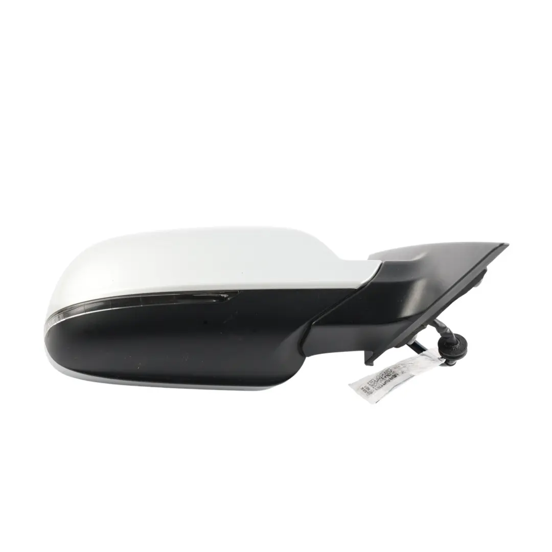 Audi A5 8T Door Wing Mirror Right O/S Ice Silver Metallic - X7W - SKU RHD-8T8857410J-ICS - Part number 8T8857410J