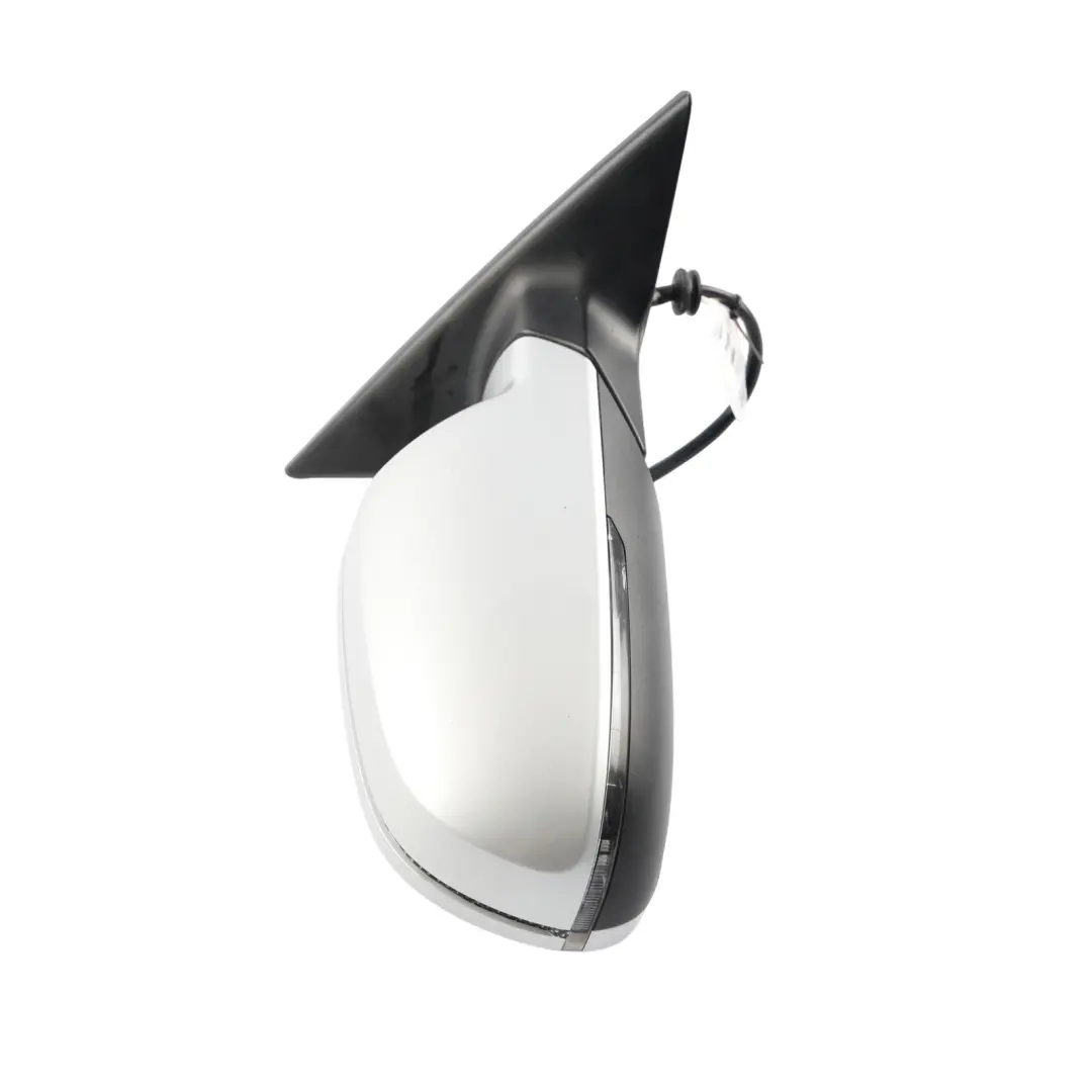 Audi A5 8T Door Wing Mirror Right O/S Ice Silver Metallic - X7W - SKU RHD-8T8857410J-ICS - Part number 8T8857410J