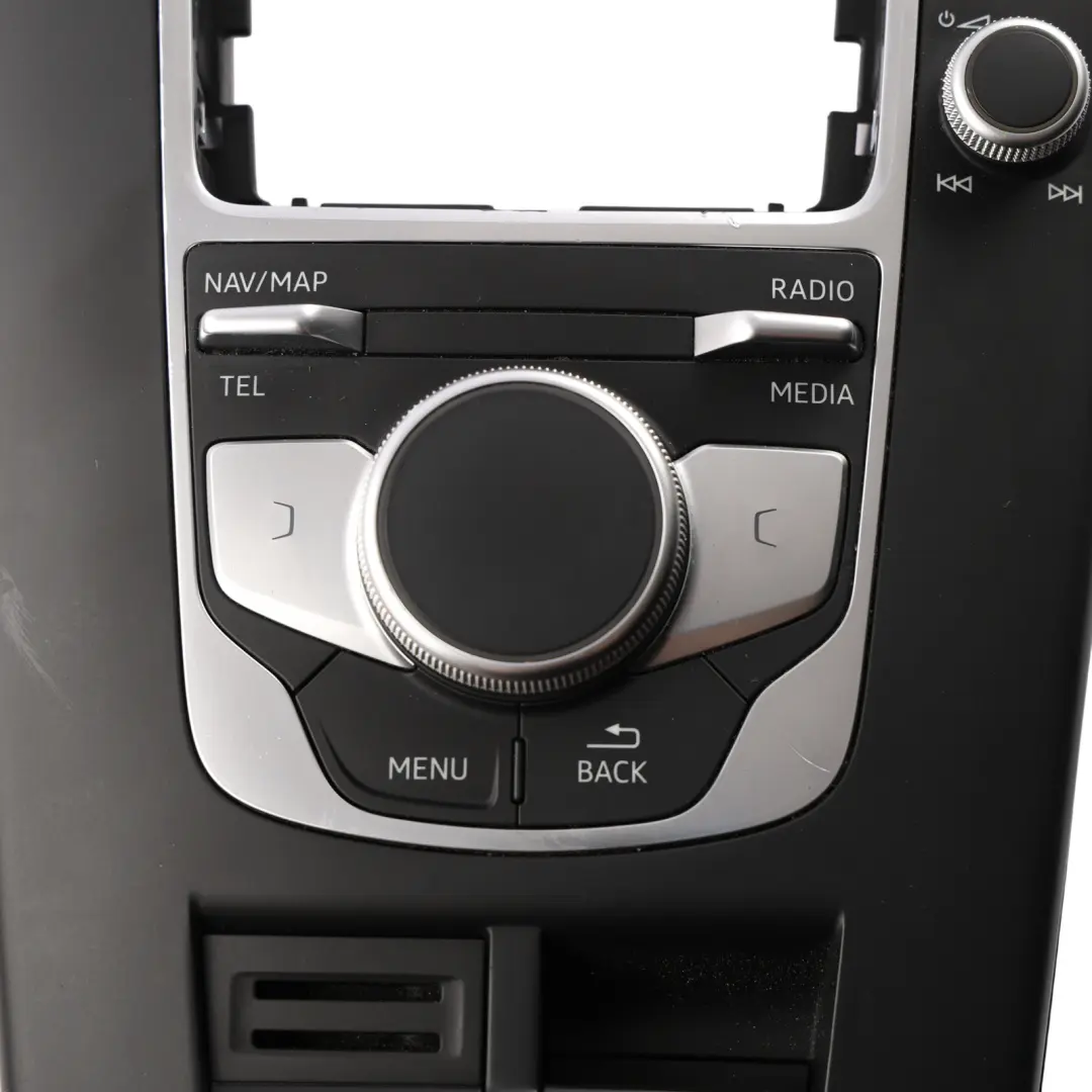 Centre Console Media Sat Nav Controller Trim Cup Holder to Audi A3 8V with Part number 8V0919614BE Audi A3 8V Centre Console Media Sat Nav Controller Trim Cup Holder - SKU RHD-8V0919614BE-3 - Part number 8V0919614BE