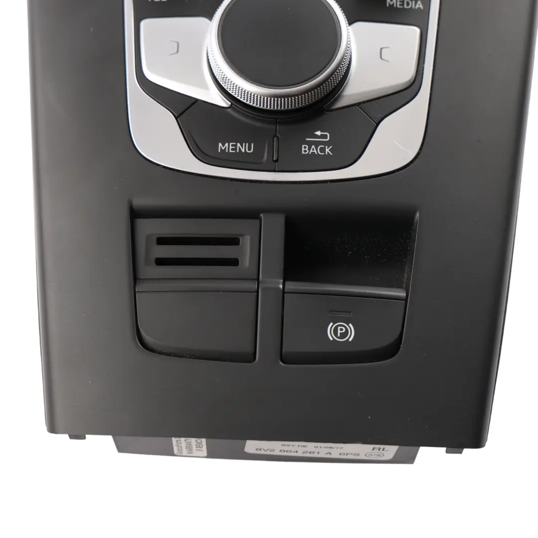 Audi A3 8V Centre Console Media Sat Nav Controller Trim Cup Holder - SKU RHD-8V0919614BE-3 - Part number 8V0919614BE