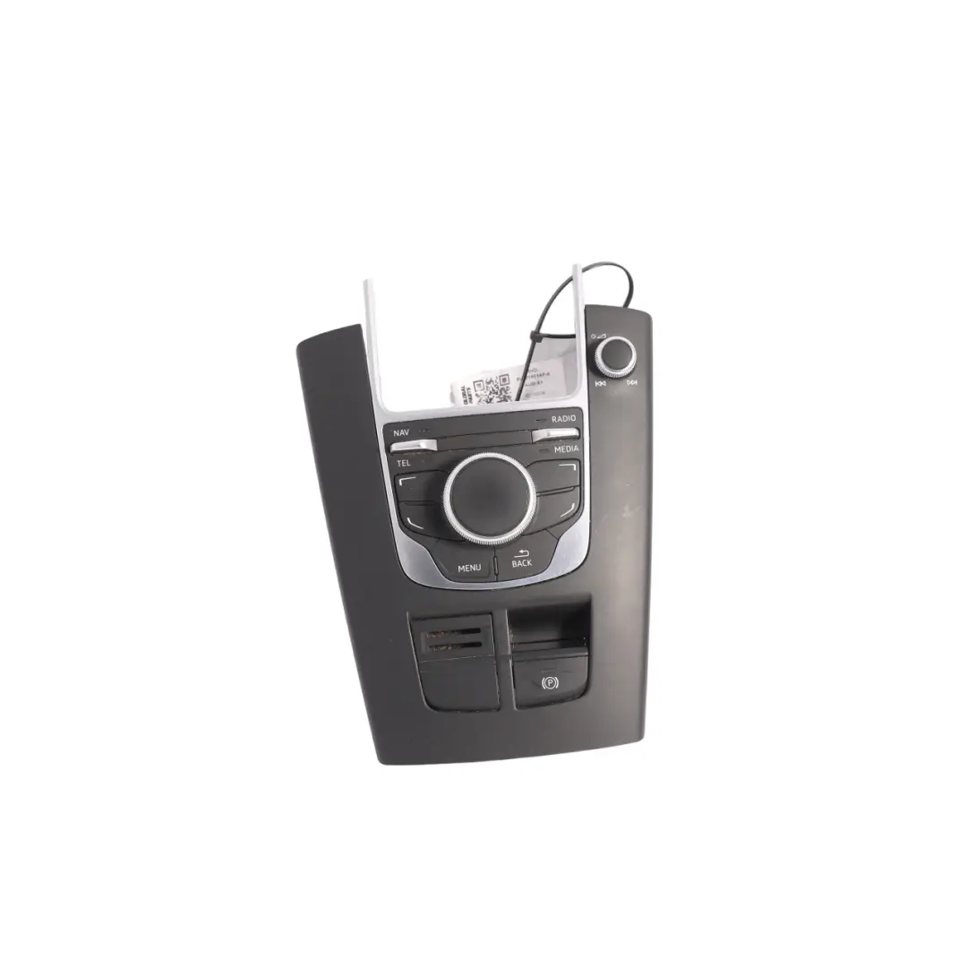 Audi A3 8V Centre Console Sat Nav Multimedia Control Unit Panel - SKU RHD-8V0919614P-4 - Part number 8V0919614P
