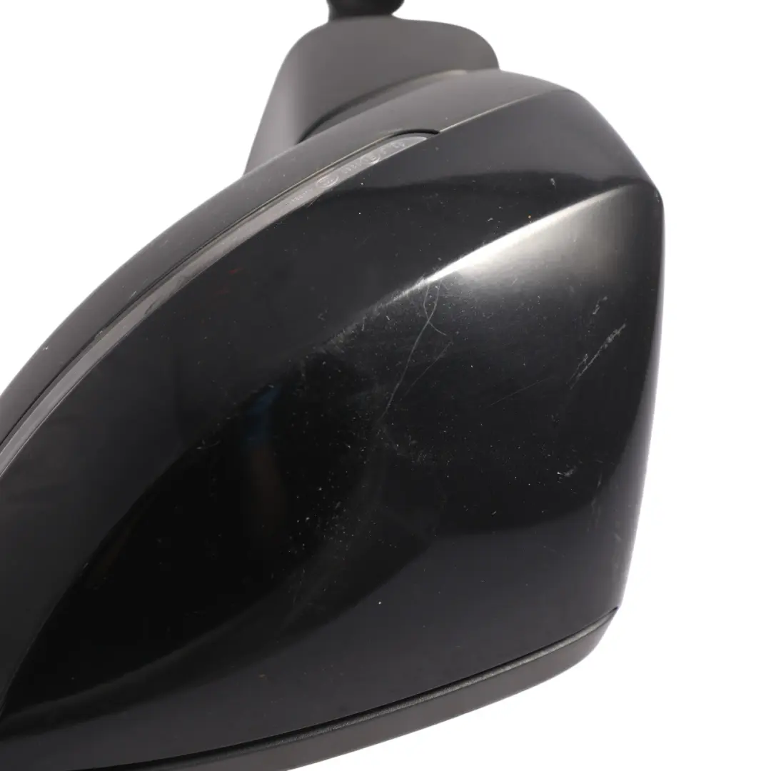 Audi A3 8V Wing Mirror Electric Door Left N/S Outside Brilliant Black - Y9B - SKU RHD-8V2857409F-BBL - Part number 8V2857409F