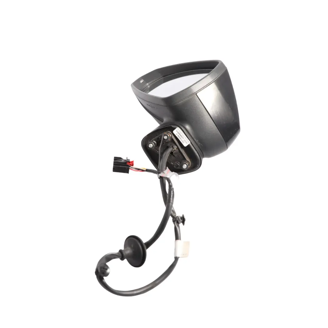 Audi A3 8V Wing Mirror Electric Door Left N/S Outside Brilliant Black - Y9B - SKU RHD-8V2857409F-BBL - Part number 8V2857409F