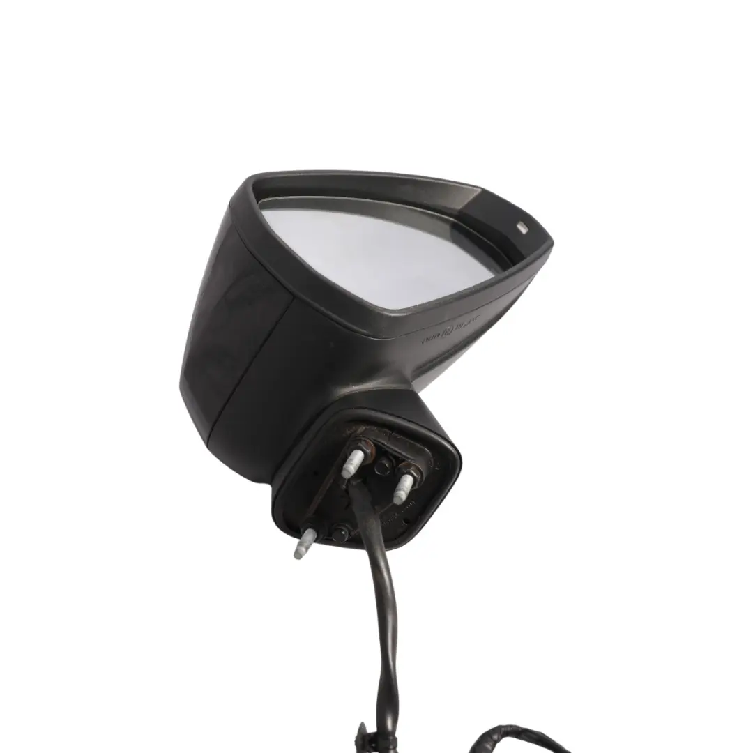Audi A3 8V Outside Wing Mirror Electric Right O/S Outside Brilliant Black - Y9B - SKU RHD-8V2857410F-BBL1 - Part number 8V2857410F