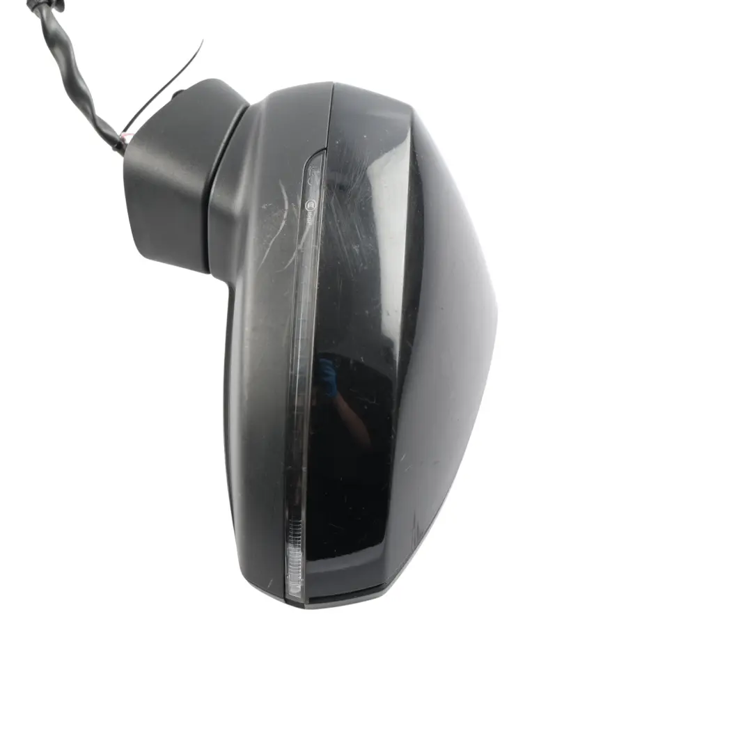 Audi A3 8V Door Wing Mirror Heated Left N/S Brilliant Black - Y9B 8V5857409G - SKU RHD-8V5857409C-BBL - Part number 8V5857409C