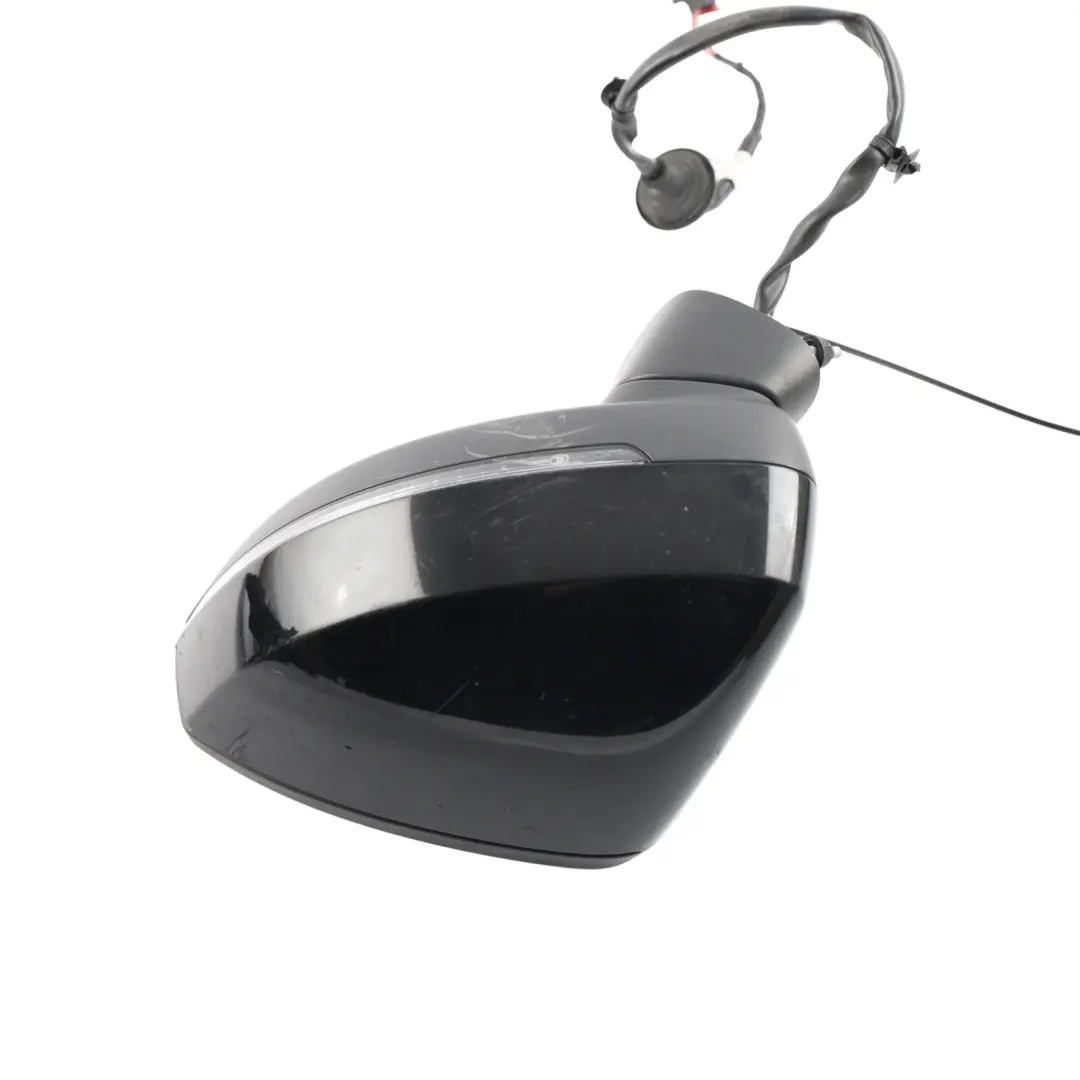 Door Wing Mirror Heated Left N/S Brilliant Black - Y9B 8V5857409G to Audi A3 8V with Part number 8V5857409C Audi A3 8V Door Wing Mirror Heated Left N/S Brilliant Black - Y9B 8V5857409G - SKU RHD-8V5857409C-BBL - Part number 8V5857409C