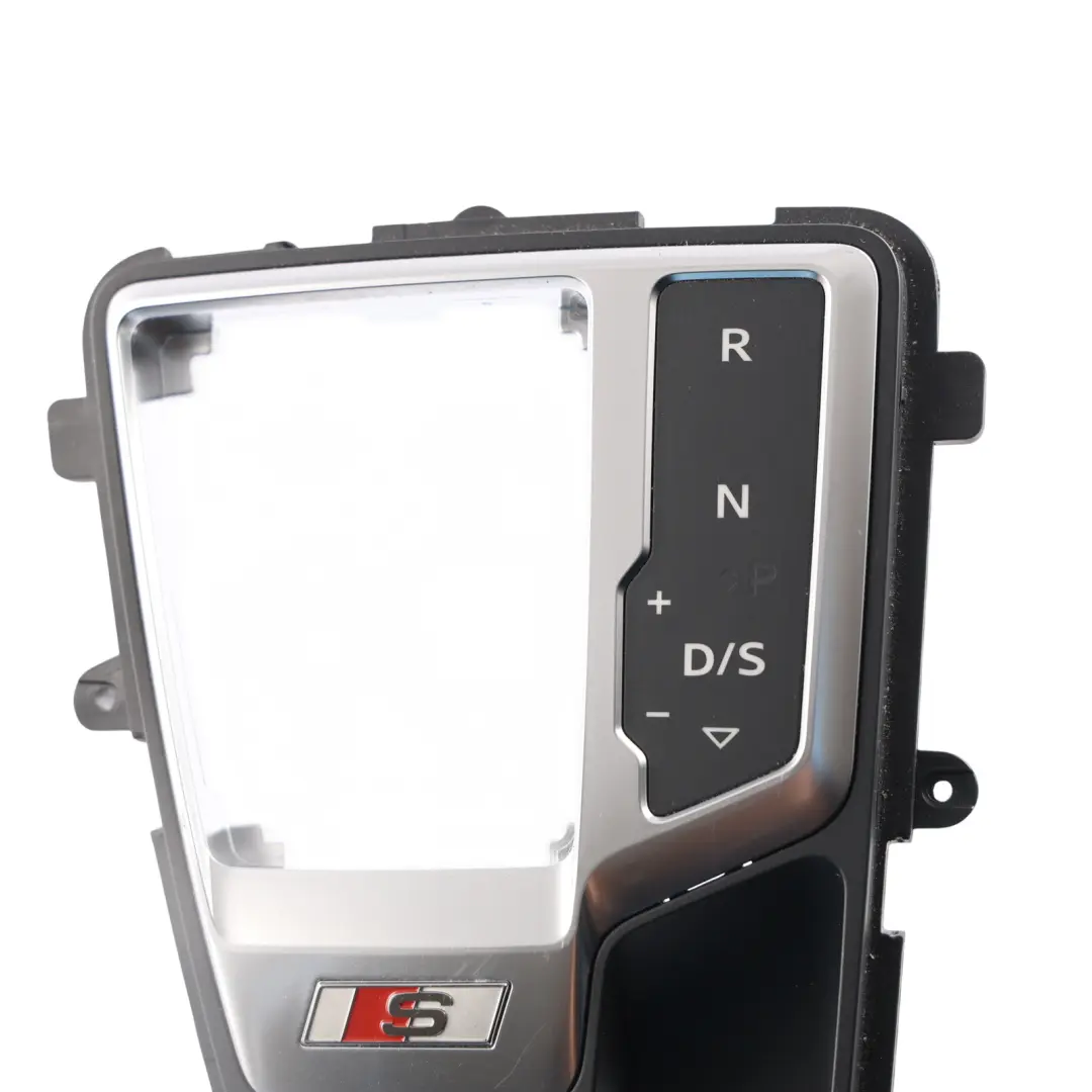 Transmission Gear Selector Surround Trim Cover to Audi A4 B9 Automatic with Part number 8W2713111B Audi A4 B9 Automatic Transmission Gear Selector Surround Trim Cover - SKU RHD-8W2713111B-2 - Part number 8W2713111B