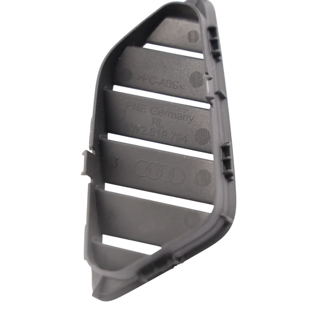 Audi A5 S5 F5 A4 B9 Front Dashboard Air Vent Drivers Side O/S - SKU RHD-8W2819794 - Part number 8W2819794