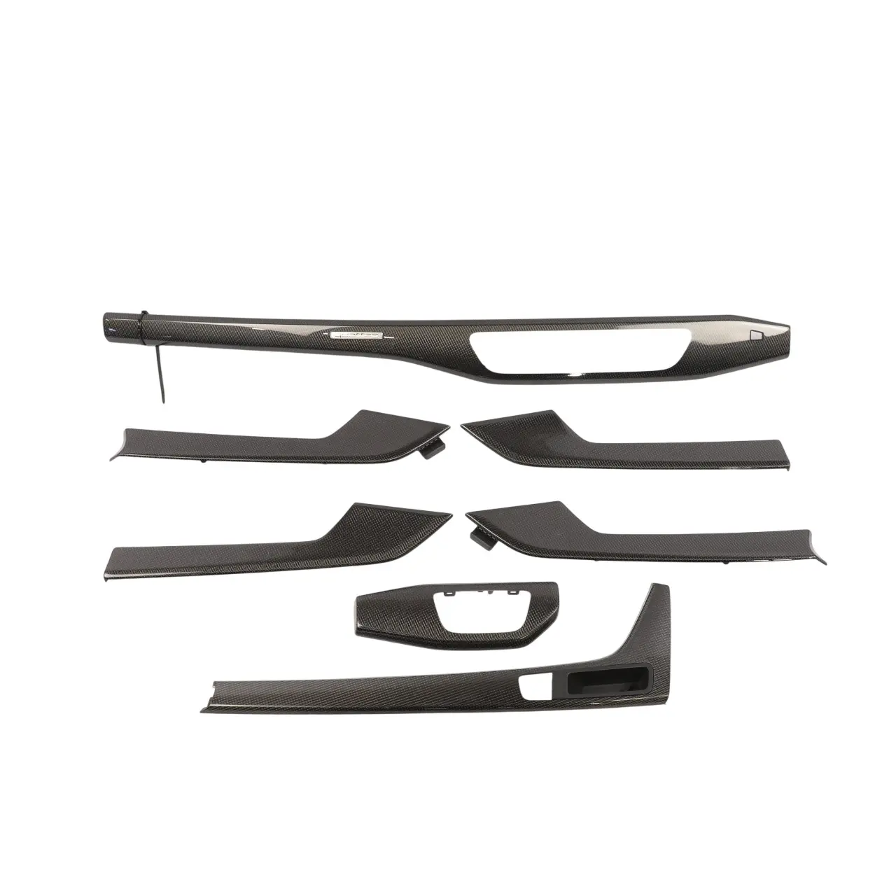 Audi S5 F5 Quattro Dashboard Door Decor Trim Strip Cover Carbon Set 8W2853189Q