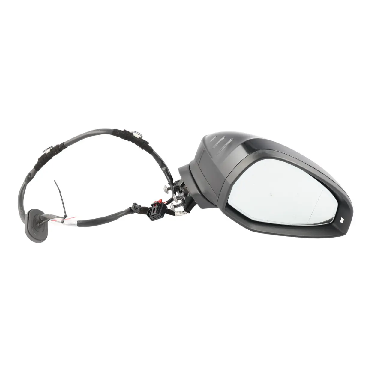 Audi A4 B9 Wing Mirror Heated Electric Right O/S Mythical Black Metallic - Y9T
