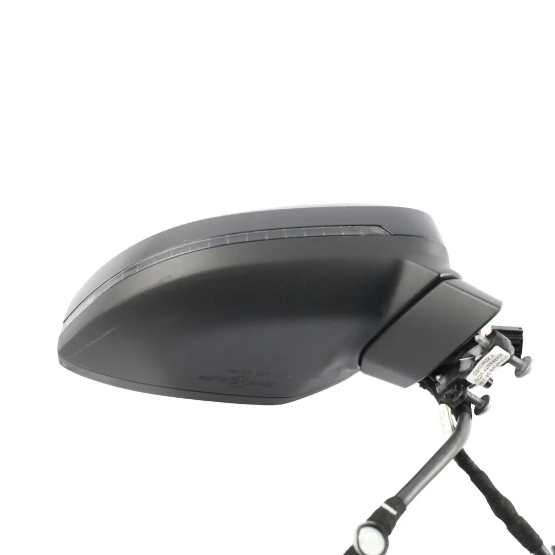 Wing Mirror Heated Electric Right O/S Mythical Black Metallic - Y9T to Audi A4 B9 with Part number 8W2857410F Audi A4 B9 Wing Mirror Heated Electric Right O/S Mythical Black Metallic - Y9T - SKU RHD-8W2857410F-MYB - Part number 8W2857410F