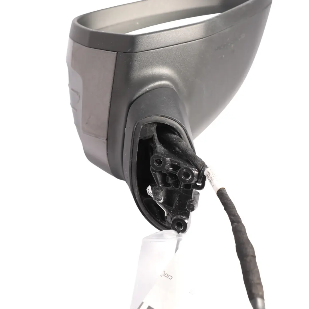 Audi A4 B9 Wing Mirror Heated Power Fold Right O/S Terra Grey - X7H - SKU RHD-8W2857410F-TEG - Part number 8W2857410F