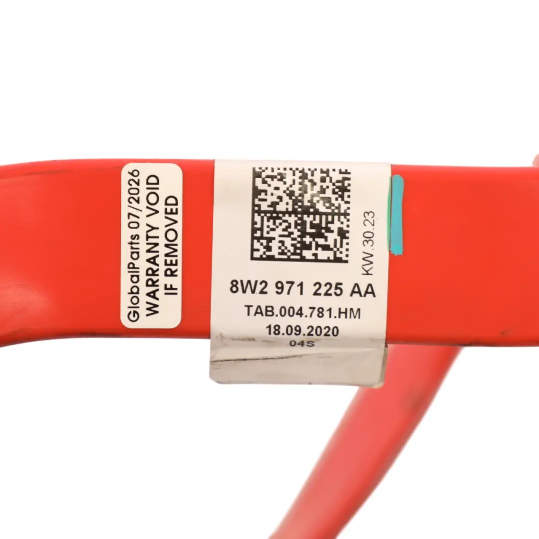Positive Battery Cable Lead Wiring Harness to Audi A4 B9 A5 F5 with Part number 8W2971225AA Audi A4 B9 A5 F5 Positive Battery Cable Lead Wiring Harness - SKU RHD-8W2971225AA - Part number 8W2971225AA