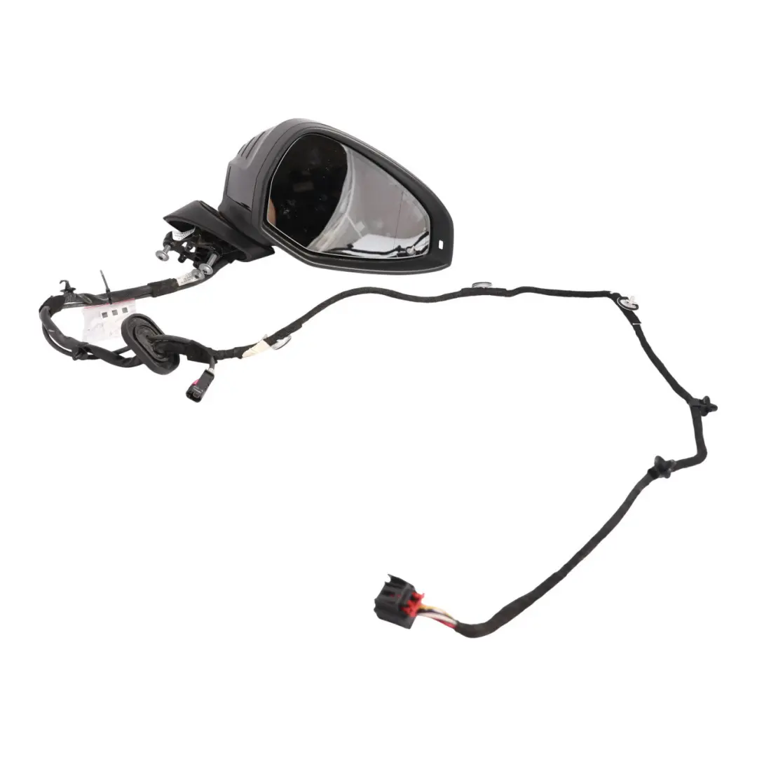 Audi A5 F5 Wing Mirror Heated Electric Right O/S Mythical Black-Y9T - SKU RHD-8W6857410CA-MYB - Part number 8W6857410CA