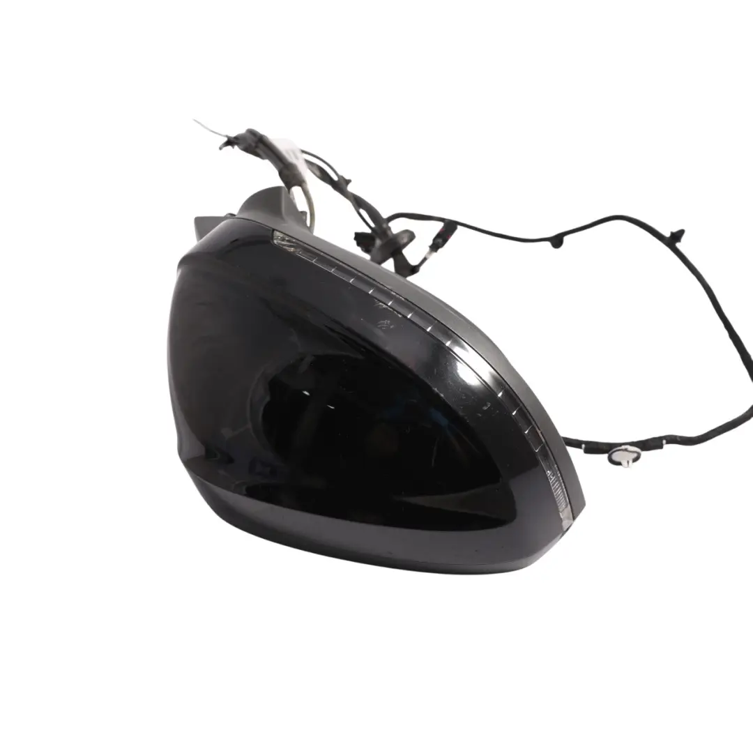 Audi A5 F5 Wing Mirror Heated Electric Right O/S Mythical Black-Y9T - SKU RHD-8W6857410CA-MYB - Part number 8W6857410CA