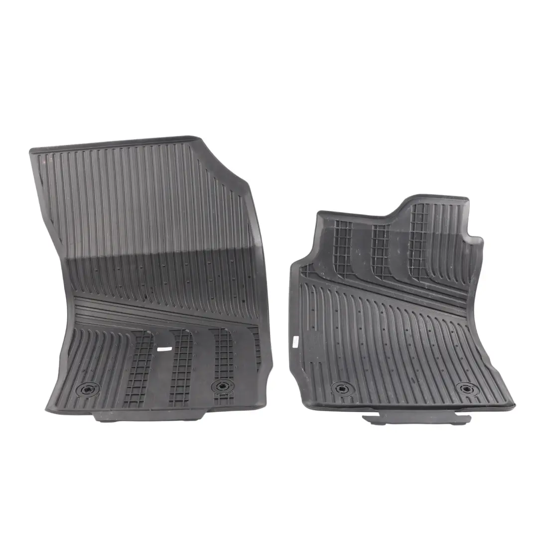 Audi A1 8X Front Footwell Rubber Floor Mats Cover Liner Set - SKU RHD-8X2061501 - Part number 8X2061501