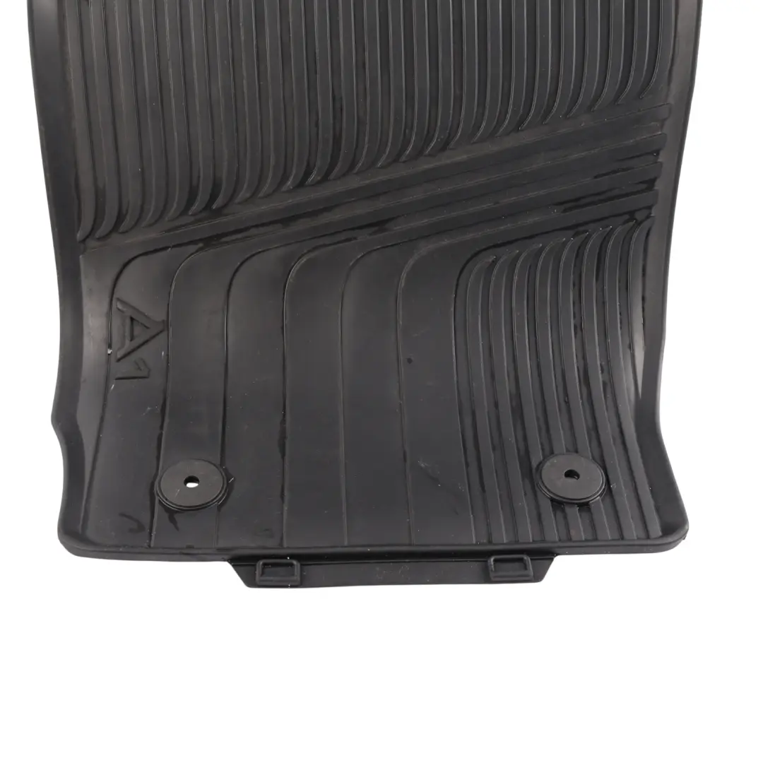 Audi A1 8X Front Footwell Rubber Floor Mats Cover Liner Set - SKU RHD-8X2061501 - Part number 8X2061501