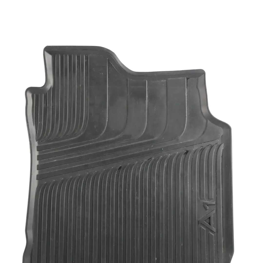 Audi A1 8X Front Footwell Rubber Floor Mats Cover Liner Set - SKU RHD-8X2061501 - Part number 8X2061501