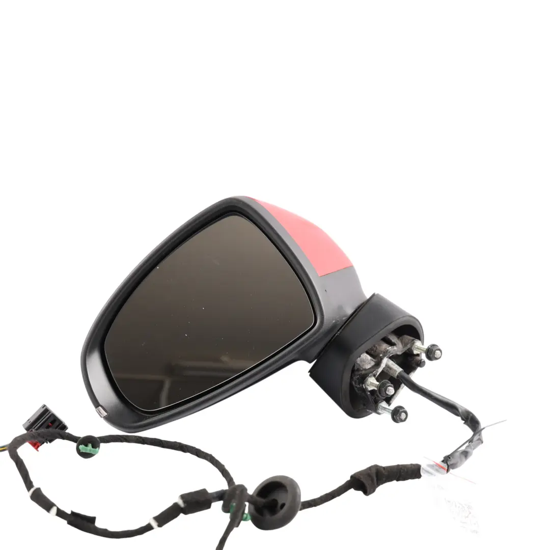 Audi A1 8X Electric Wing Mirror Door Left N/S 8X2857409F Misano Red Pearl - Z3M - SKU RHD-8X2857409P-MRE - Part number 8X2857409P