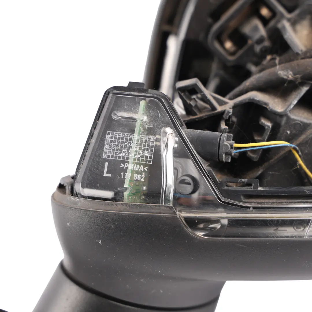Audi A1 8X Door Wing Mirror Base Electric Left N/S - SKU RHD-8X2857409P - Part number 8X2857409P