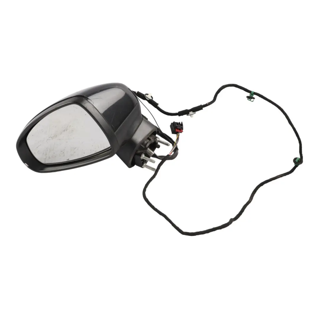 Audi A1 8X Door Wing Mirror Electric Right O/S Phantom Black - Z9Y - SKU RHD-8X2857410K-PHB - Part number 8X2857410K