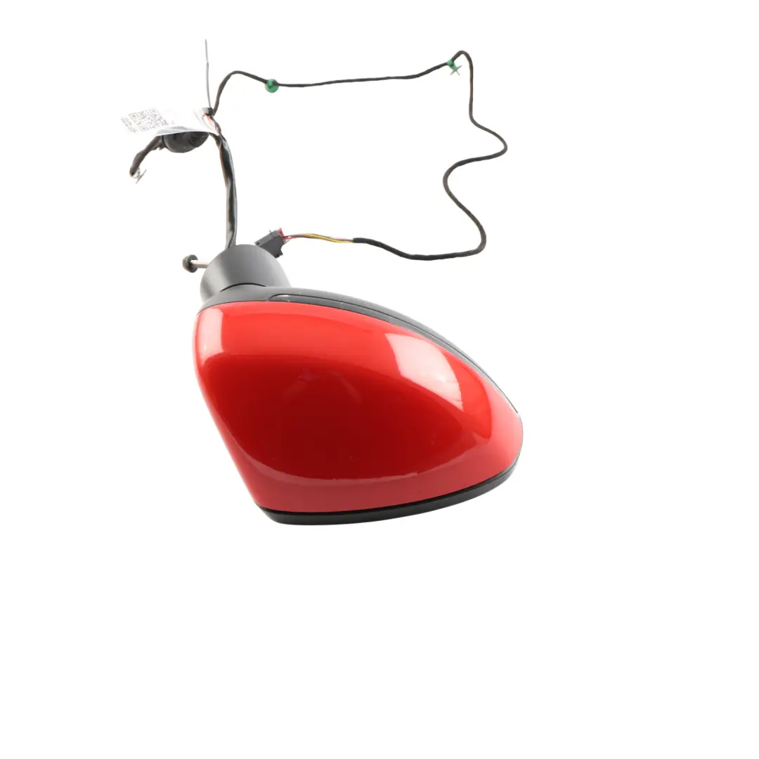 Audi A1 8X Side View Wing Mirror Electric Right O/S 8X2857410R Misano Red Z3M - SKU RHD-8X2857410N-MRE - Part number 8X2857410N