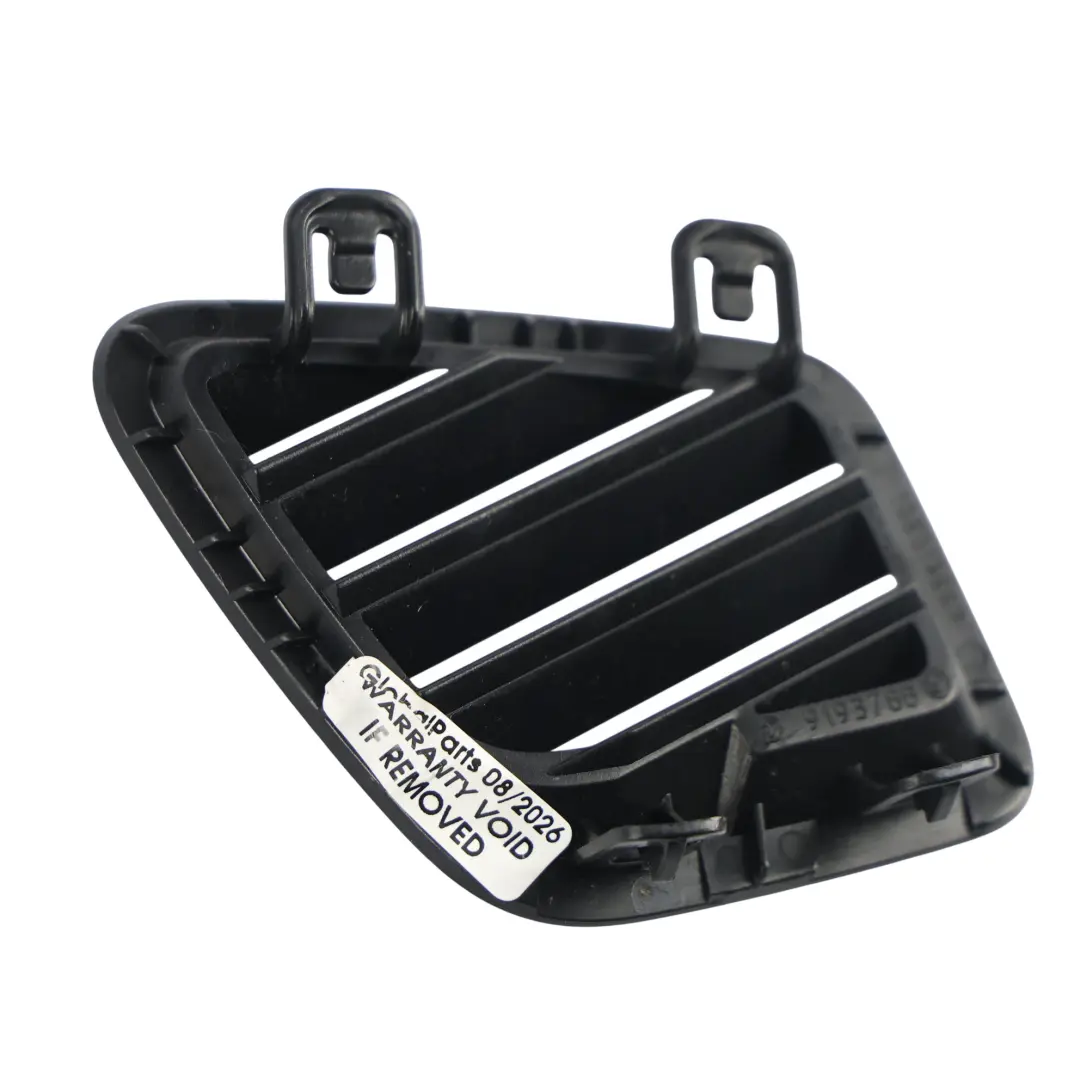 Duct Dashboard Panel Grille Defroster Left N/S Black to BMW X3 F25 Air with Part number 9193788 BMW X3 F25 Air Duct Dashboard Panel Grille Defroster Left N/S Black - SKU RHD-9193788 - Part number 9193788