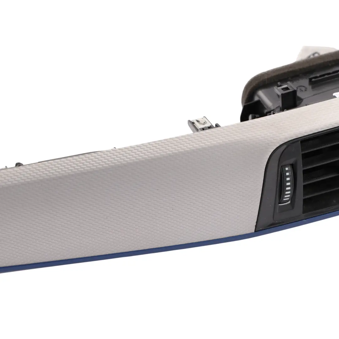 BMW F20 F21 F22 F23 Front Dashboard Trim Cover Air Vent Aluminium - SKU RHD-9396301-4 - Part number 9396301