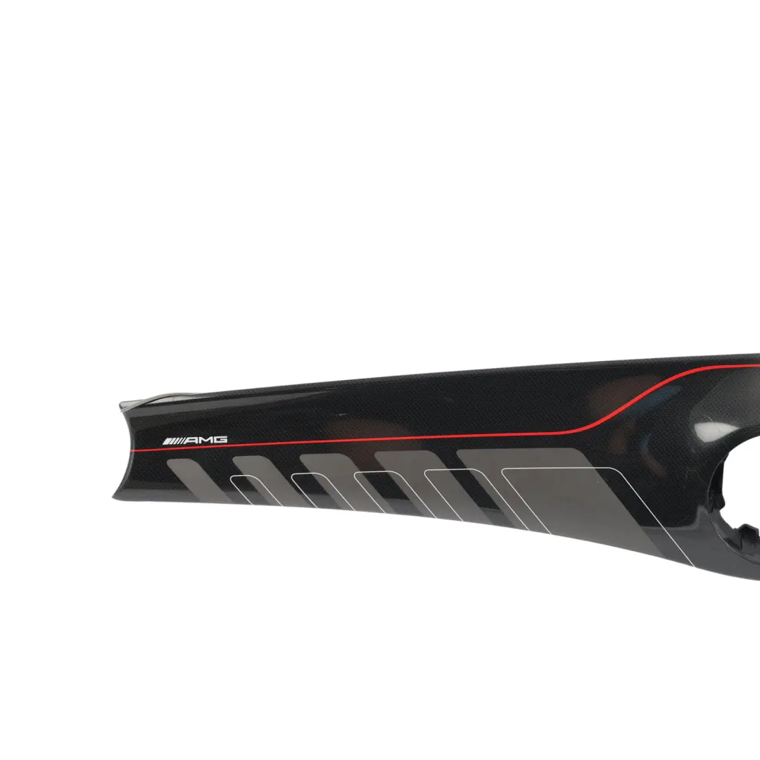Dashboard Trim Cover AMG Black Red to Mercedes CLA C117 X156 with Part number A1176809100 Mercedes CLA C117 X156 Dashboard Trim Cover AMG Black Red - SKU RHD-A1176809100 - Part number A1176809100