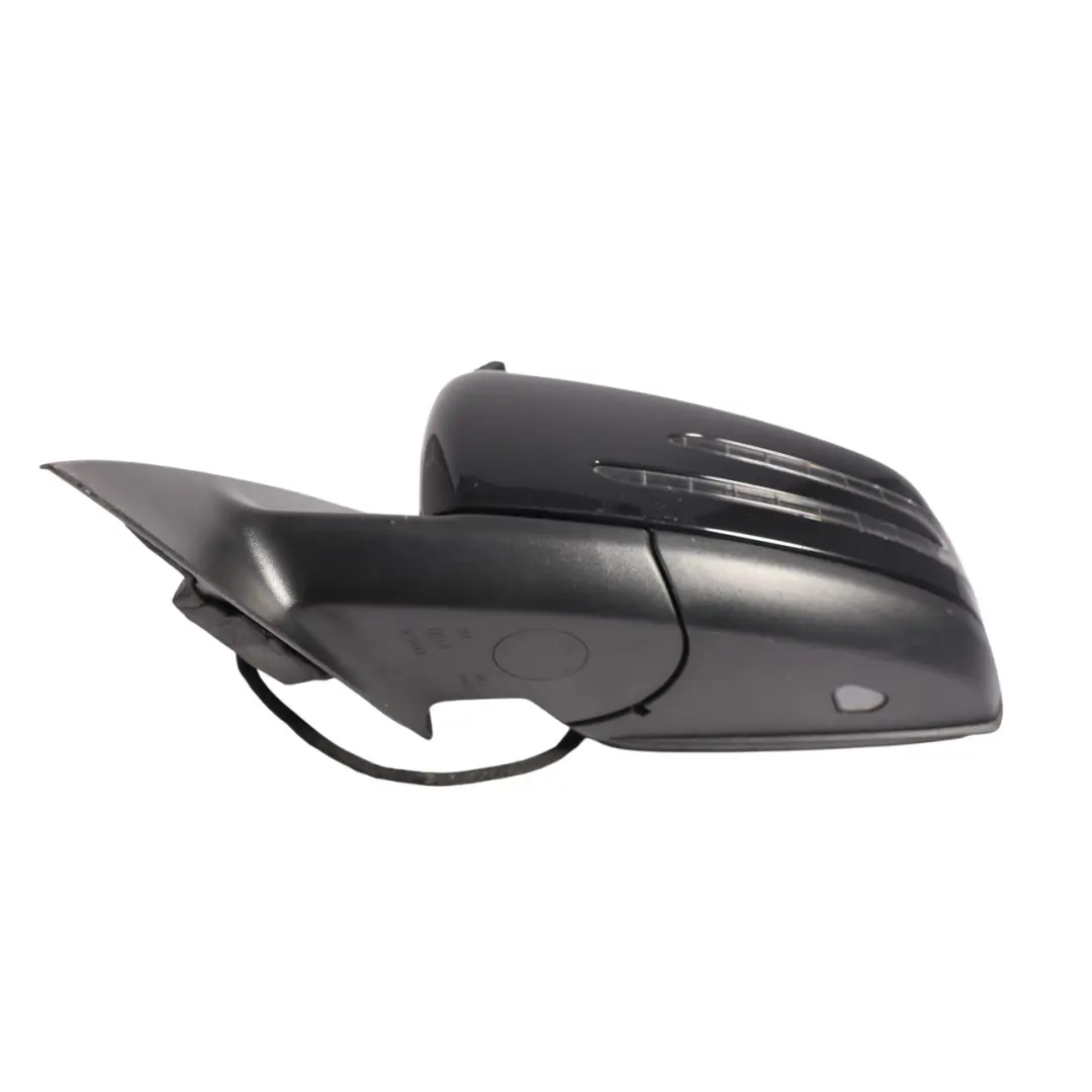Mercedes C117 Wing Mirror Door Left N/S Auto Dip Power Fold Black - SKU RHD-A1178100976-KB1 - Part number A1178100976